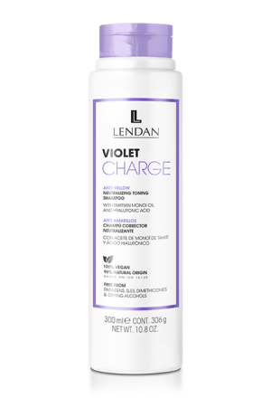 VIOLET CHARGE SHAMPOO INTENSIFICA LOS TONOS FRÍOS Y NEUTRALIZA MATICES AMARILLOS